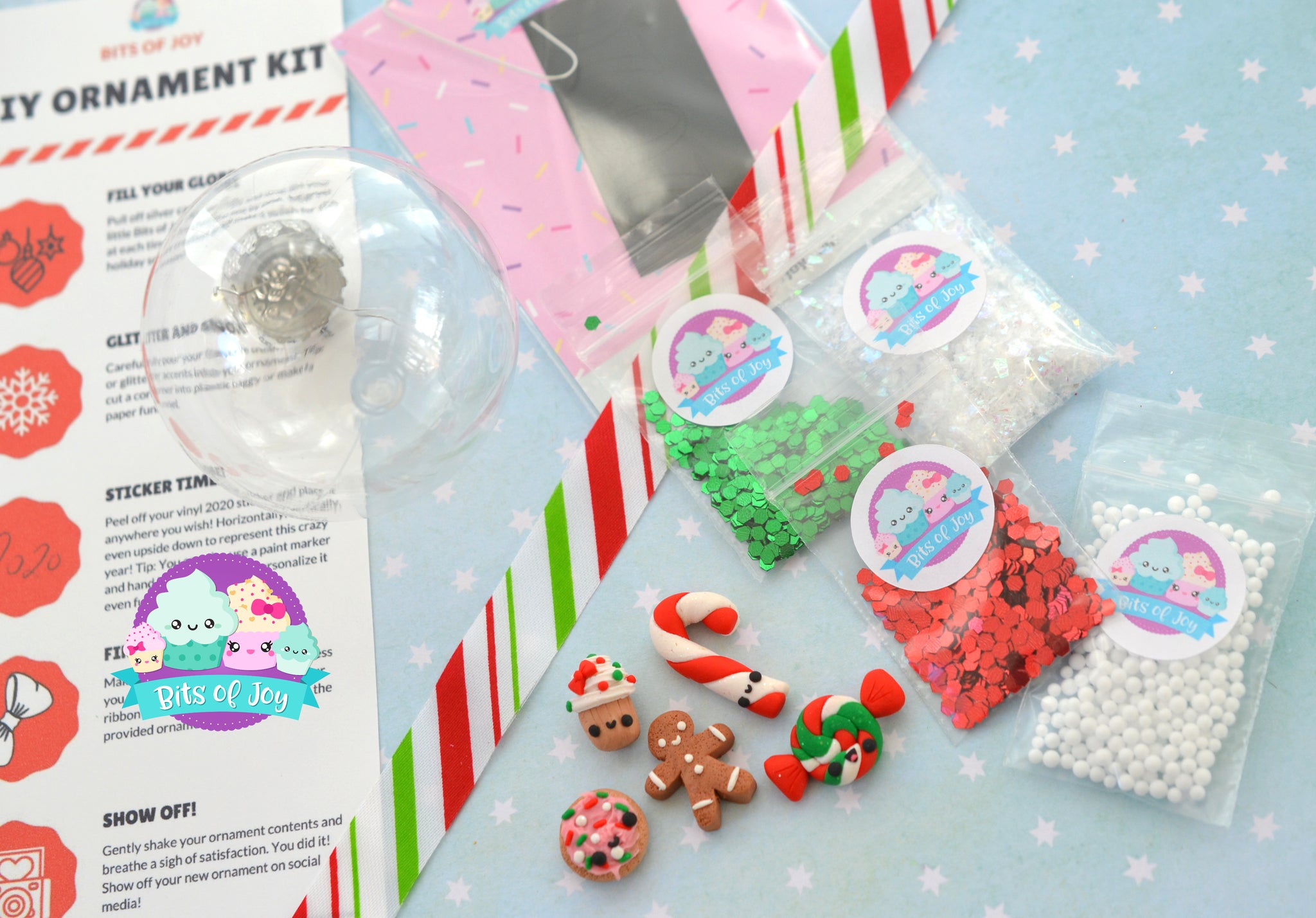 DIY Snow Globe Ornament Kits – Bits of Joy